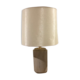 1970s travertine lamp