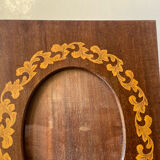 Cadre photo en bois art nouveau, en bois intarsia 20 cm x 15 cm