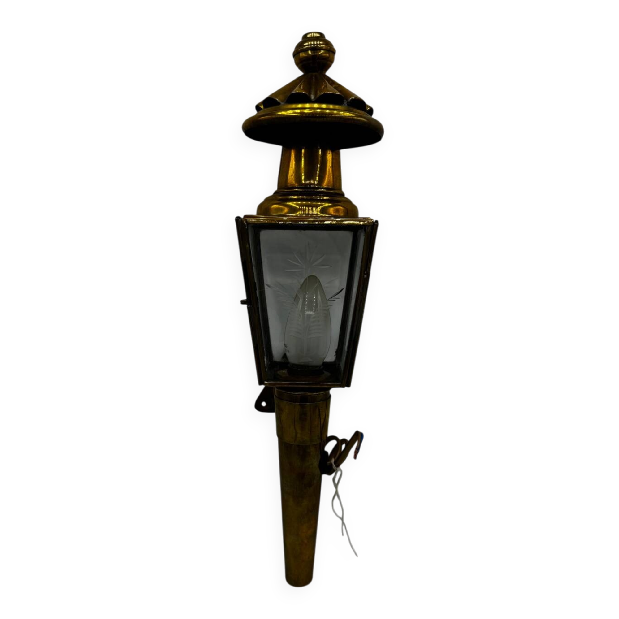 19th-century carriage lamp