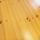 Vintage octagonal dining table from the 1980s in pine with an extension.