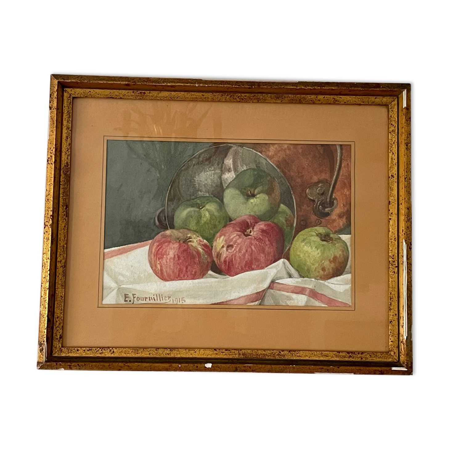 Tableau aquarelle nature morte