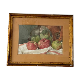 Tableau aquarelle nature morte