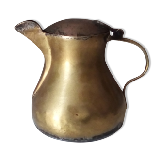 Antique brass pitcher 18th