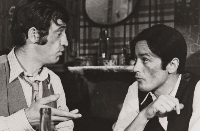 Original cinema photo "Borsalino" Alain Delon, Jean-Paul Belmondo