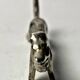 6 Vintage Silver Metal Knife Rests - Elegant Fox Design