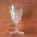 6 stemmed glasses 12 cl VMC Reims "champagne" motif Vintage France