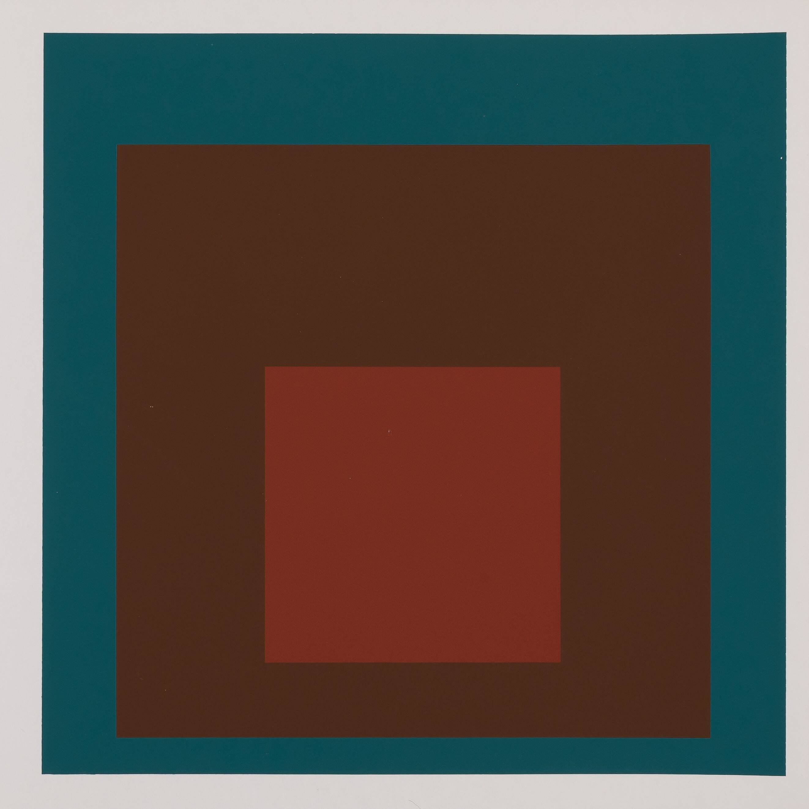 Josef ALBERS: Homage to the Square, At Night - Colour Screen Print