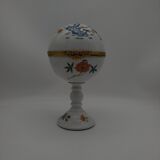 Box on foot, Limoges porcelain, Raynaud