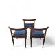 3 chaises scandinaves