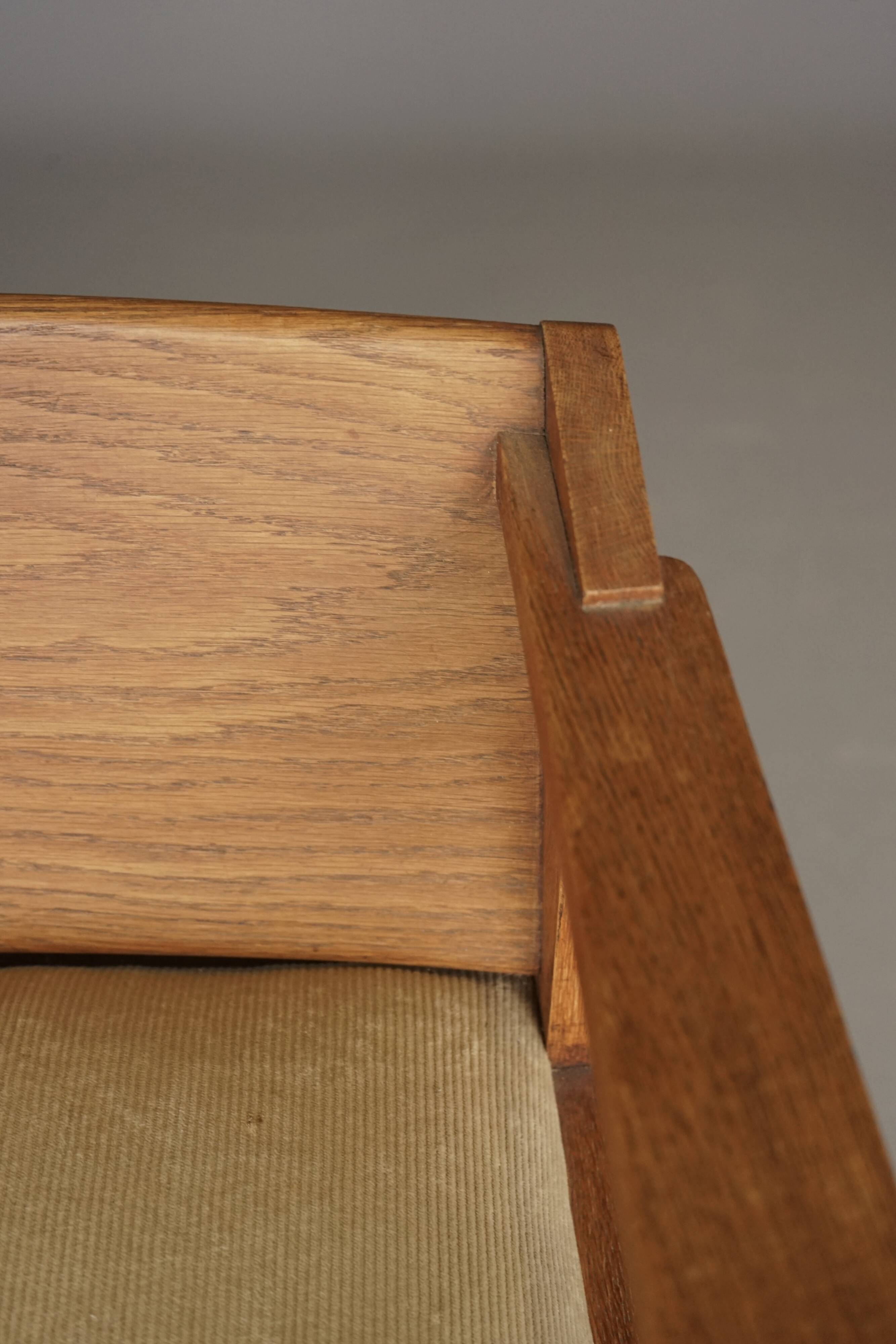 Modernist Hague School Armchair attributed to Frits Spanjaard, 1920s
