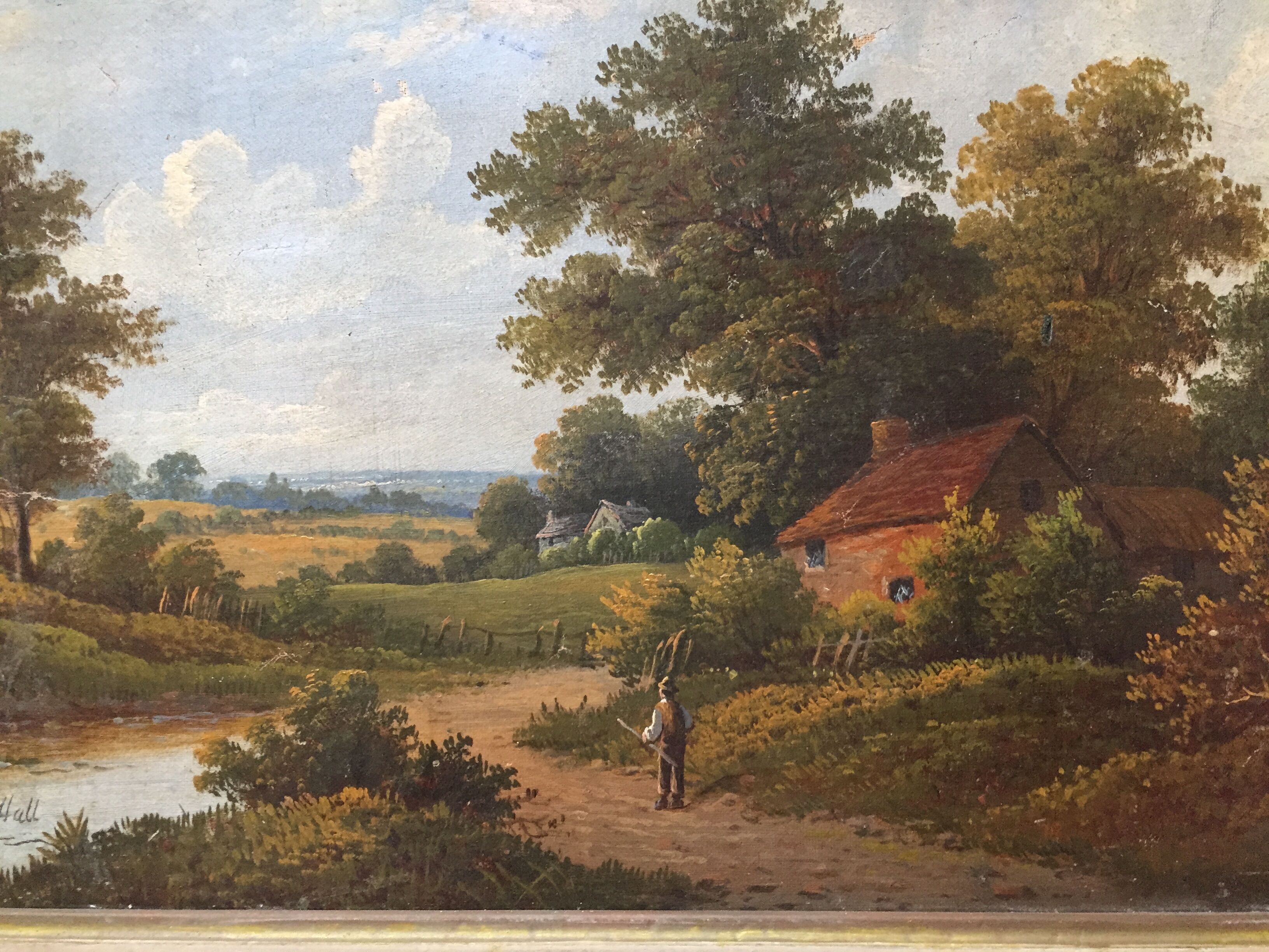 Panel oil: TM Hall's Animated Landscape