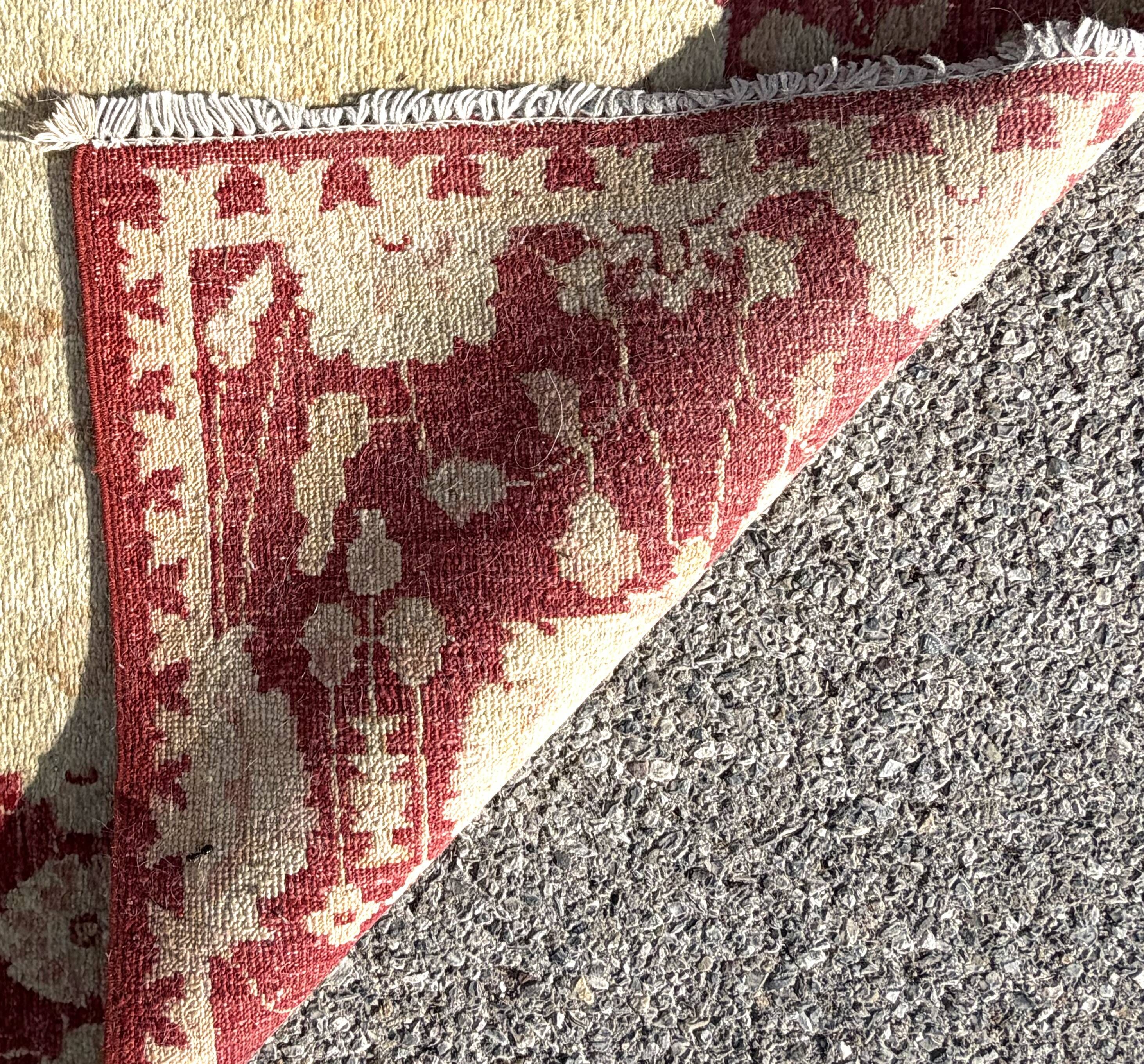 Afghan Chobi Ziegler hand-knotted rug: 2.14 x 0.79 metres