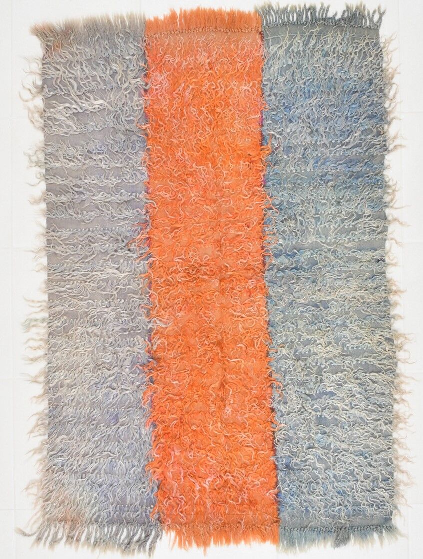 Handmade wool kilim rug 104x155cm