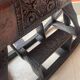 Antique carved wooden rocking horse