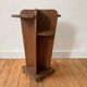 Side table / art deco harness in solid oak - c.1940