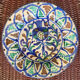 Old large dish in Fajalauza earthenware.