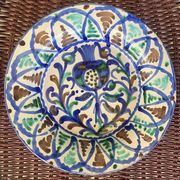 Old large dish in Fajalauza earthenware.