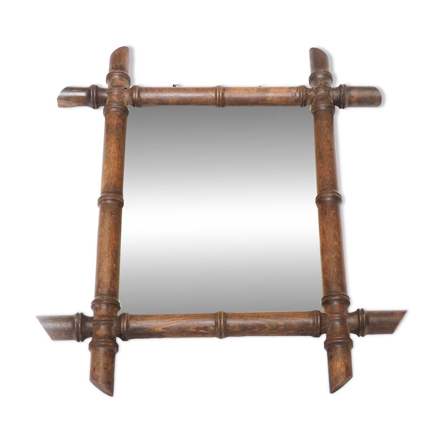 Bamboo chain mirror 1900