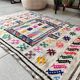 Tapis marocain laine Ethnique 95x155 cm