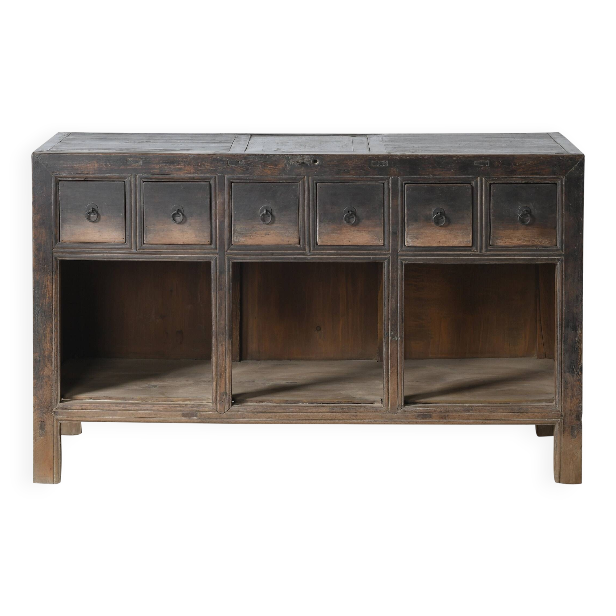 Qingdao - Antique Chinese buffet in solid elm no. 24