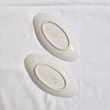 Yellow and black plate Gien 456