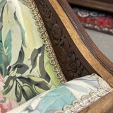 Pair of Art Deco armchairs in mahogany from the 1930s.