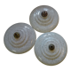 Lot de 3 globes en verre à suspendre