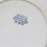 Set of 6 flat plates, Onnaing, Algéciras model