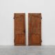Pair of two Antique French Provincial hand carved doors, ca. 1880