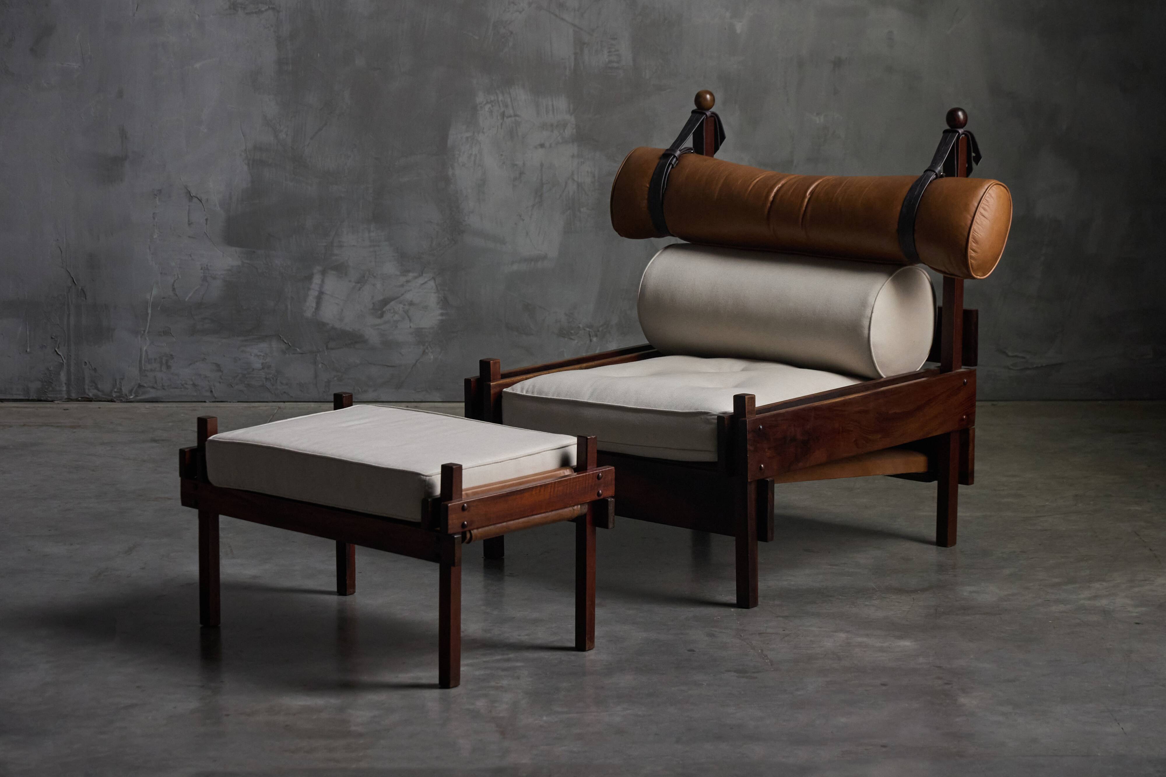 Fauteuil « Tonico » de Sergio Rodrigues, Brésil, 1965