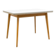 Dining table from the 1950s, grey resin top.