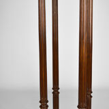 Large Neo-Gothic walnut harness, France, 19th