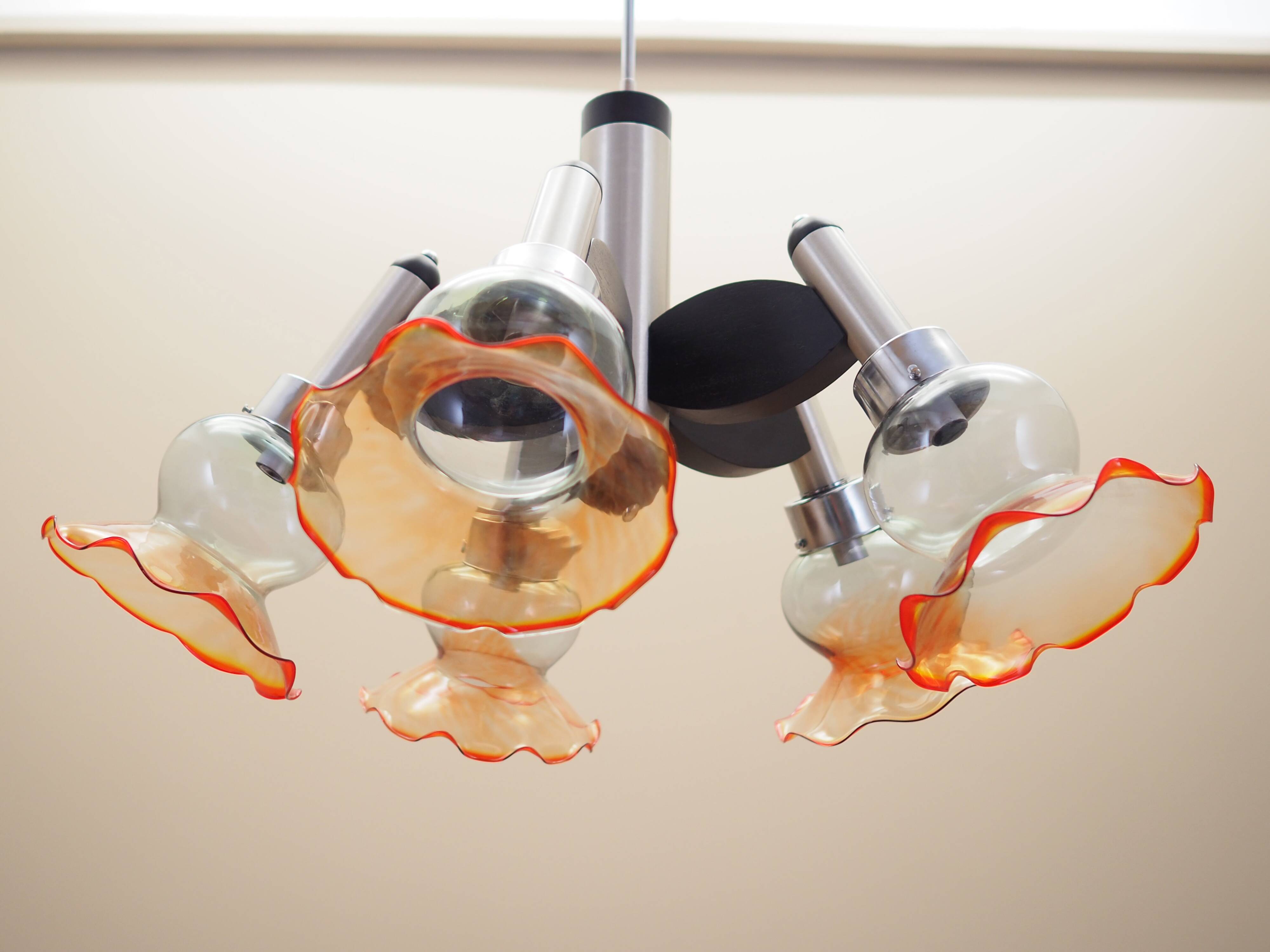 Chandelier, Italian design, 1970s, production: Italy