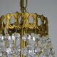 vintage glass stamped hot air balloon chandelier