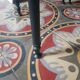 Pair of side tables half sphere marble 1970