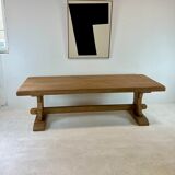 Monastery table 250 cm in solid elm