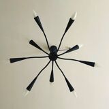 Lustre 9 branches. Vintage 50s