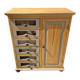 Grain merchant-style furniture with 6 drawers and a cupboard.
