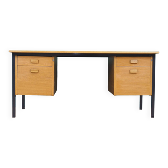 Ash desk, Danish design, 1980s, production: Labofa Møbler