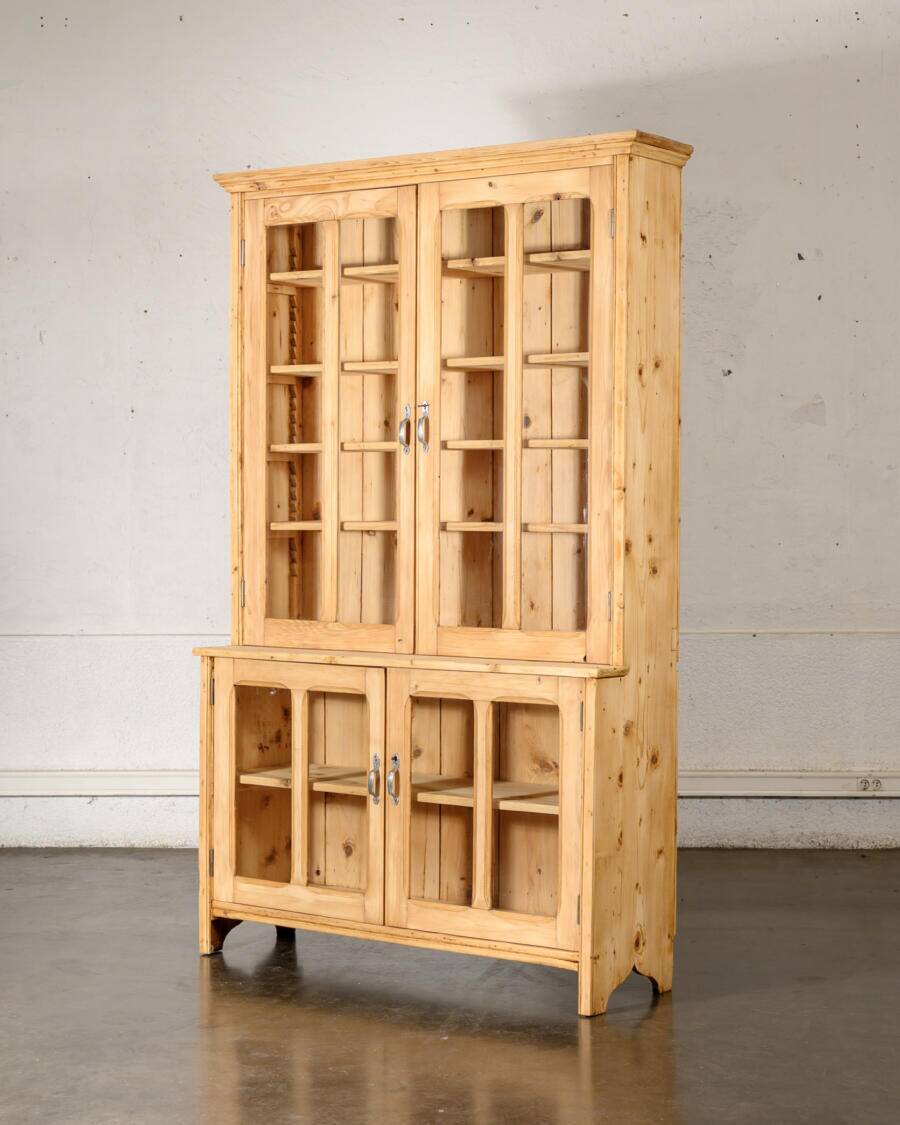 Library/sideboard in raw wood