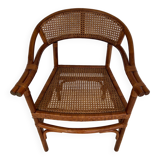 Fauteuil rotin cannage