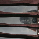 11 Christofle table knives model coquille vendôme