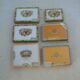 Empty cigar boxes from CUBA (set of 6 boxes)