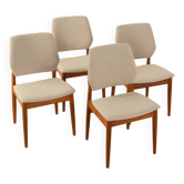 Chaises de salle à manger des années 1960, Casala