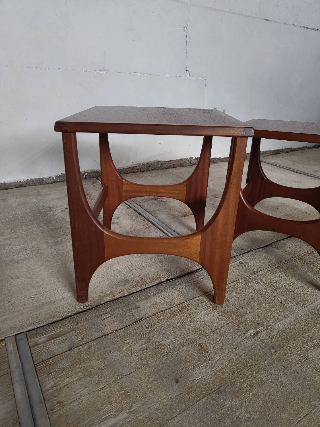 Vintage mid-century nesting tables