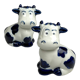 Salière et poivrière vache