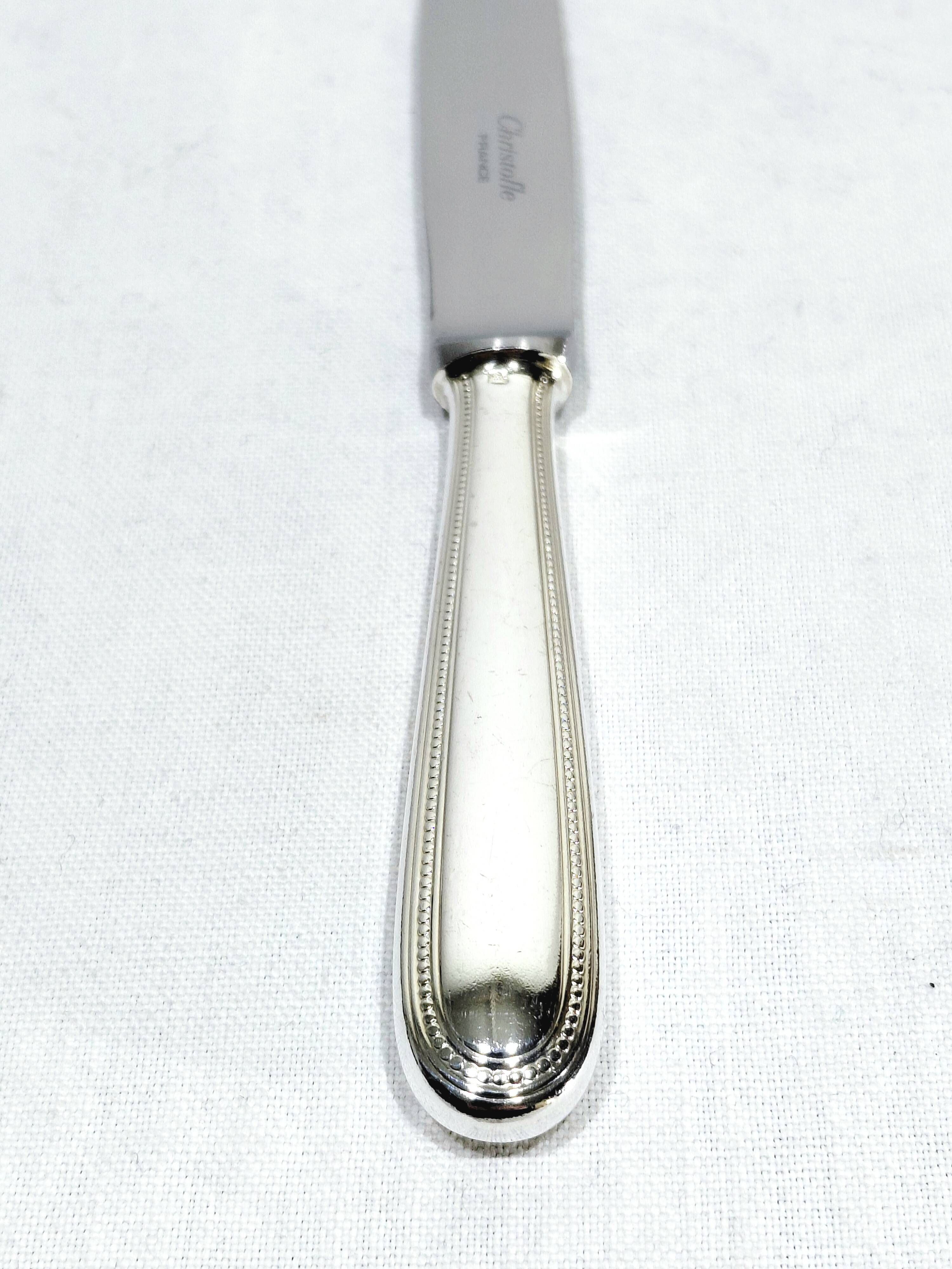 Christofle - Dessert Knives Pearls