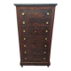 Semainier acajou Empire Restauration