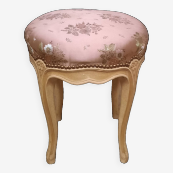 Louis XV style lacquered pouf