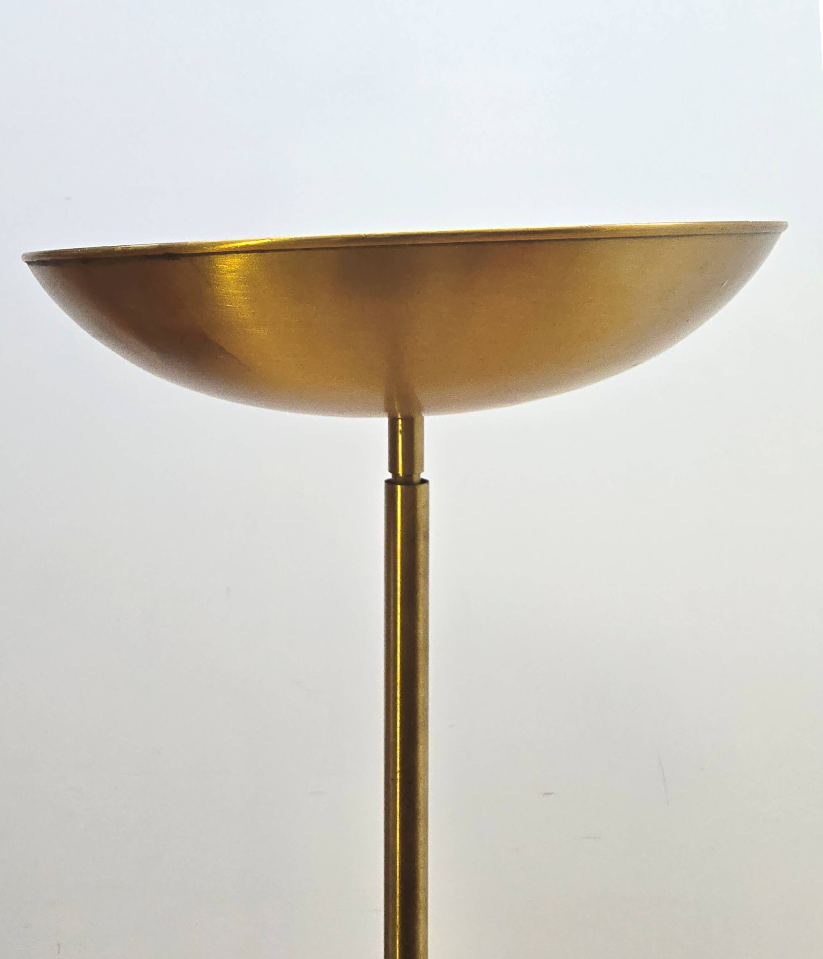 Brass floor lamp Elleluce